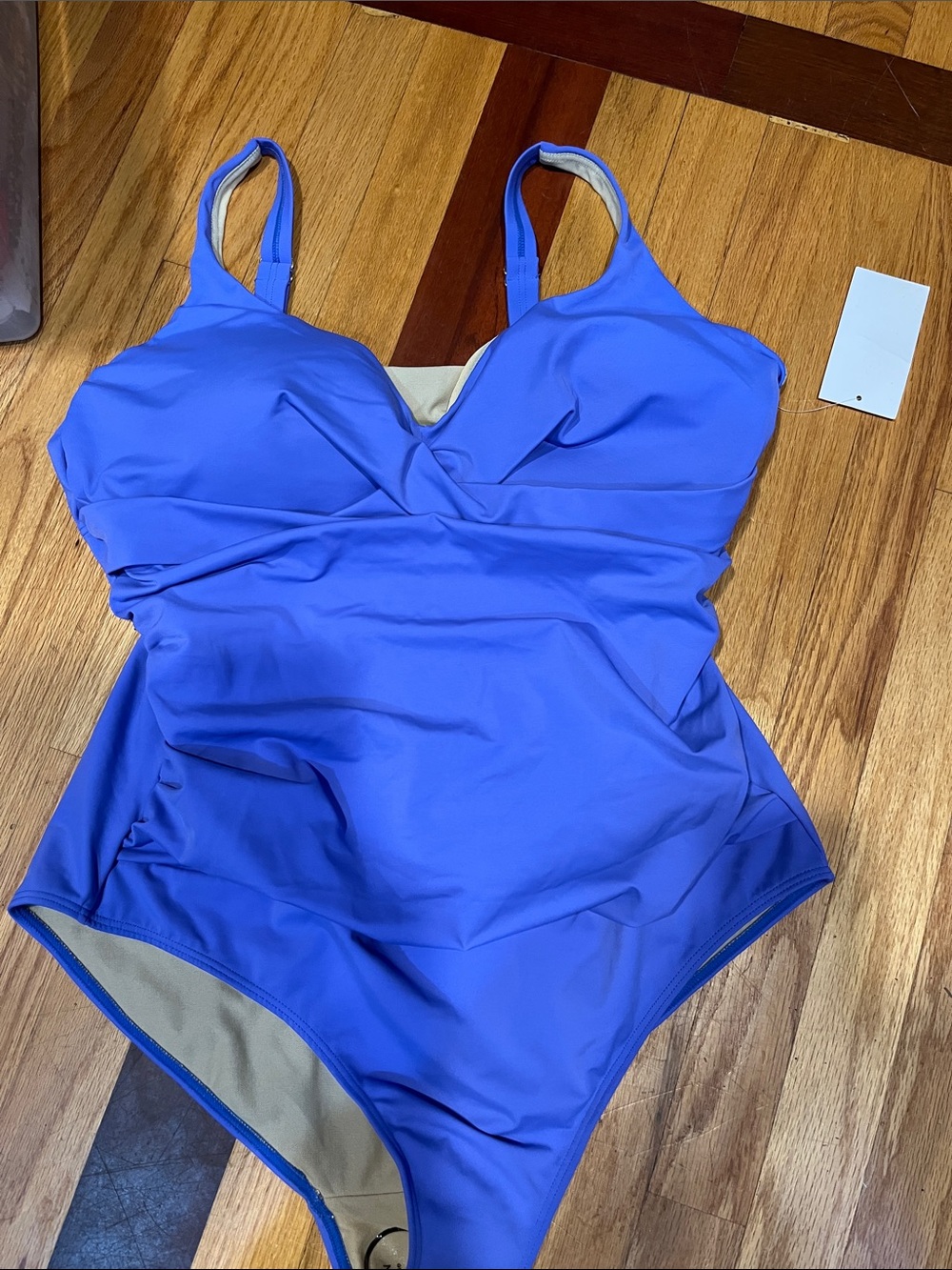 One Piece Swimsuit in Bright Blue - Comfortable Support